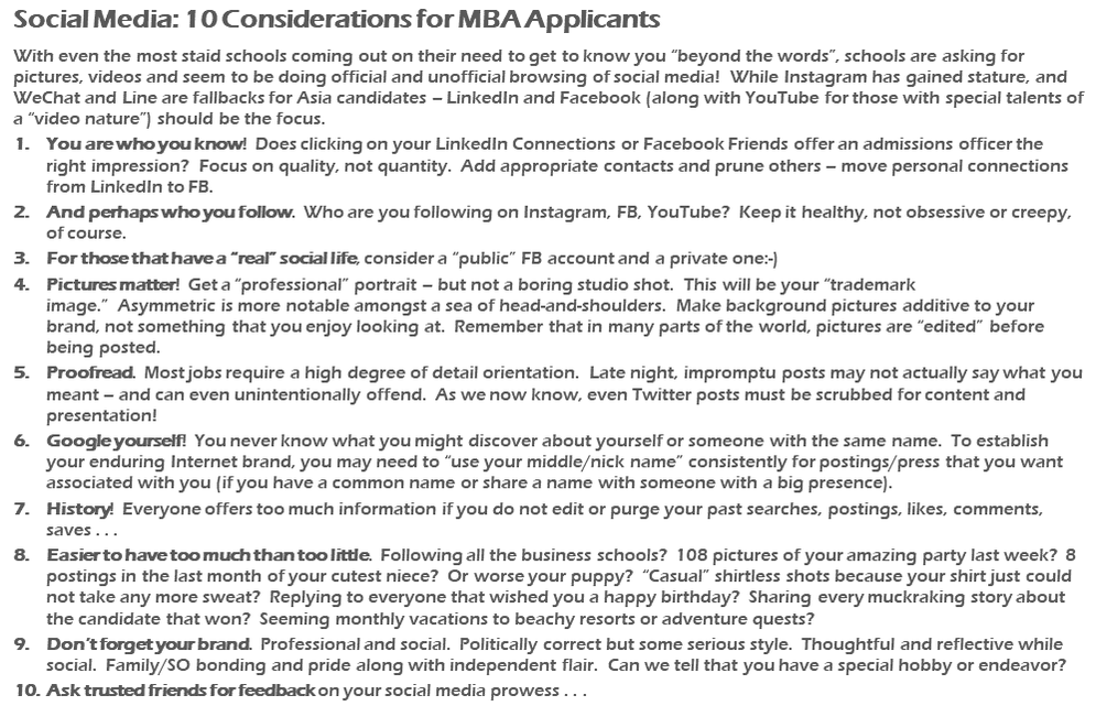 Best MBA Admissions Consultant